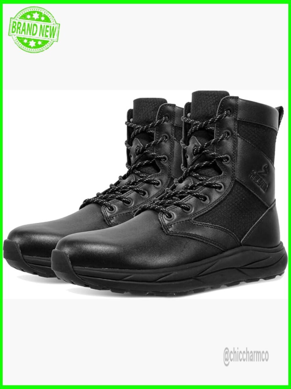 Lightweight Tactical Boots Side Zipper Combat Hiking Military Desert Boots